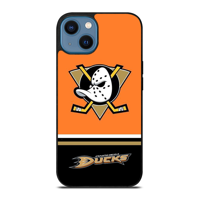 ANAHEIM DUCKS LOGO 3 iPhone 14 Case Cover