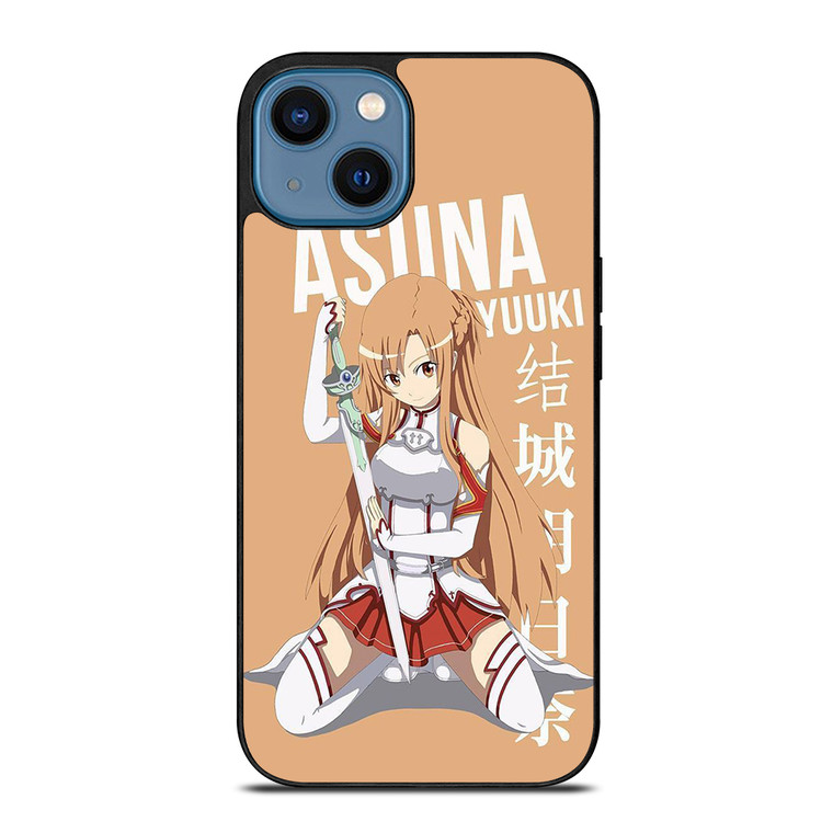 ASUNA YUUKI SWORD ART ONLINE ANIME iPhone 14 Case Cover ASUNA YUUKI SWORD ART ONLINE ANIME iPhone 14 Case Cover