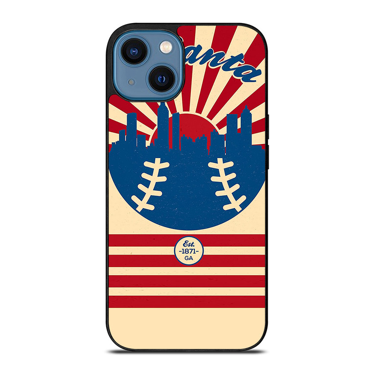 ATLANTA BRAVES 1871 iPhone 14 Case Cover