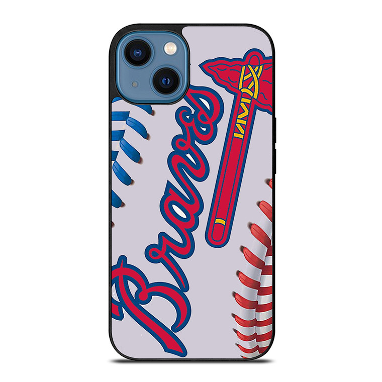 ATLANTA BRAVES BALL LOGO iPhone 14 Case Cover