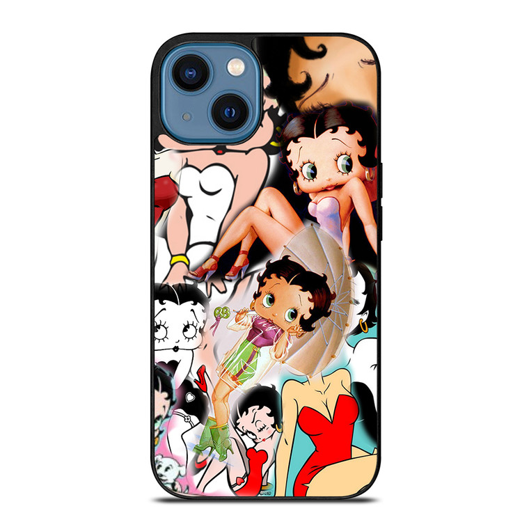 BETTY BOOP COLLAGE iPhone 14 Case Cover