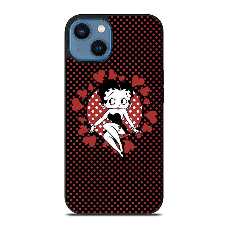 BETTY BOOP DOT iPhone 14 Case Cover