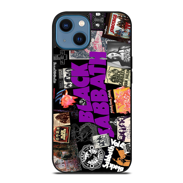BLACK SABBATH BAND LOGO iPhone 14 Case Cover