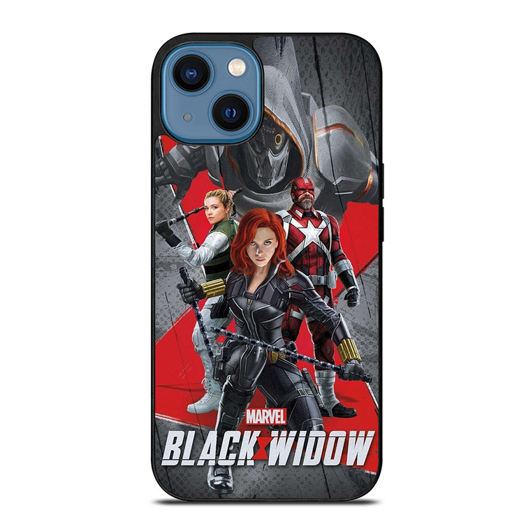 BLACK WIDOW AVENGERS HERO iPhone 14 Case Cover