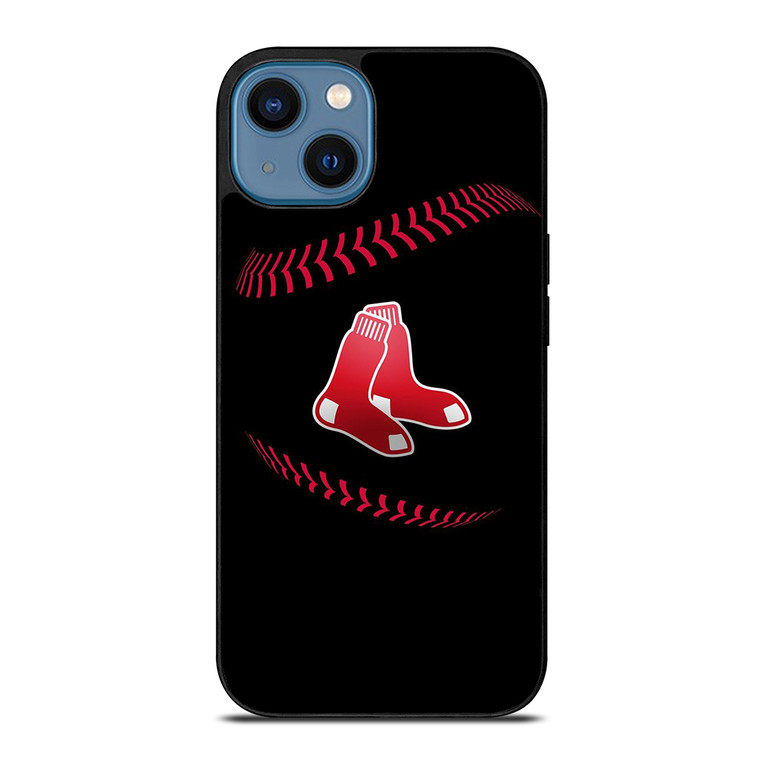 BOSTON RED SOX BLACK LOGO iPhone 14 Case Cover BOSTON RED SOX BLACK LOGO iPhone 14 Case Cover