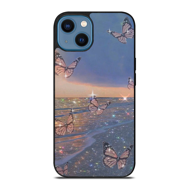 BUTTERFLY SPARKLE 5 iPhone 14 Case Cover
