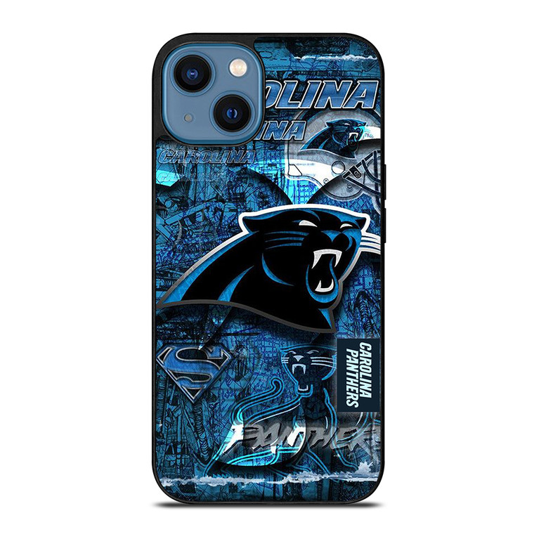 CAROLINA PANTHERS LOGO iPhone 14 Case Cover