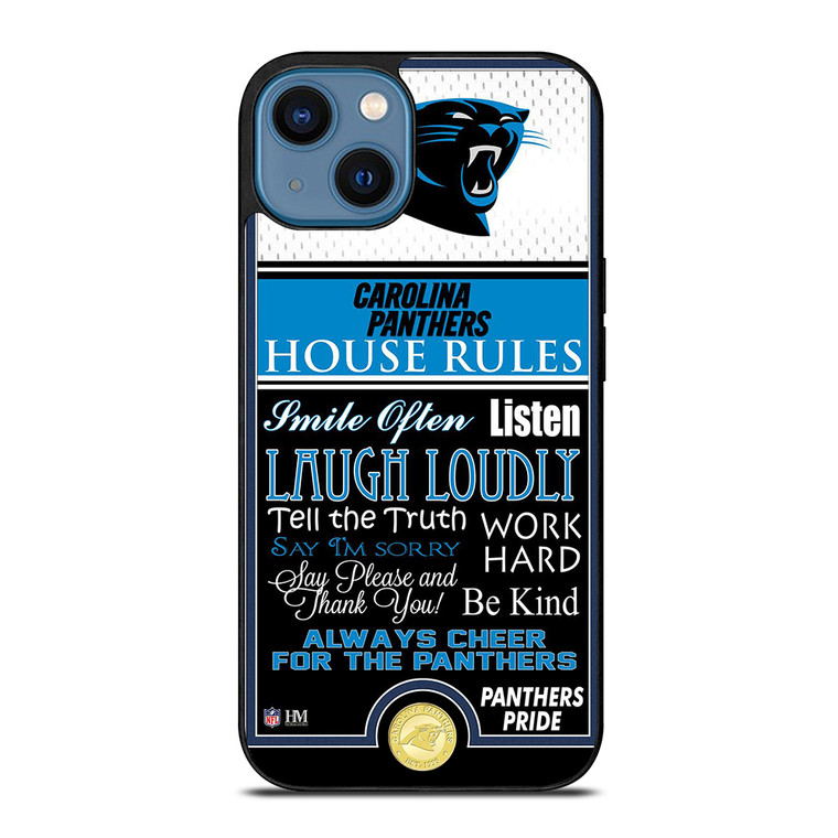 CAROLINA PANTHERS PRIDE iPhone 14 Case Cover