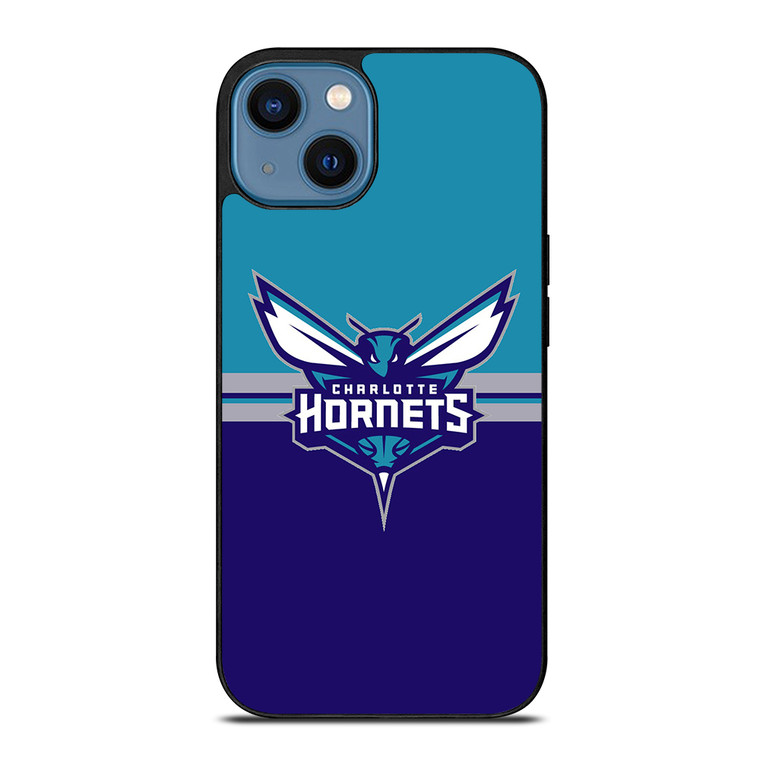 CHARLOTTE HORNETS BASKETBALL LOGO iPhone 14 Case Cover