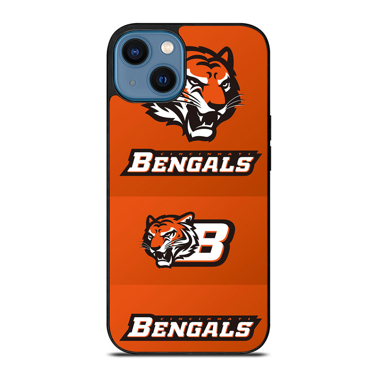 CINCINNATI BENGALS LOGO iPhone 14 Case Cover