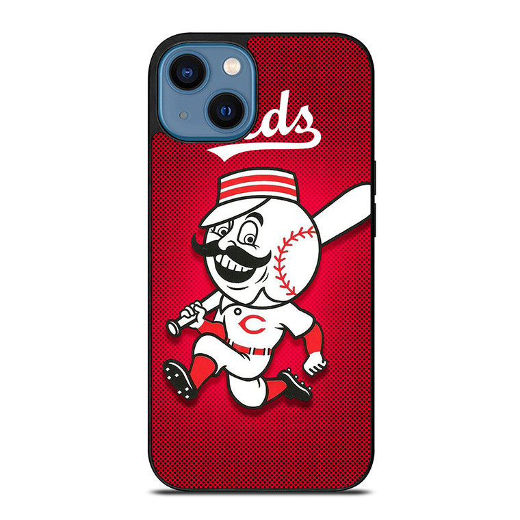 CINCINNATI REDS ICON iPhone 14 Case Cover