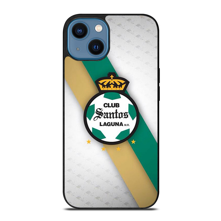 CLUB SANTOS LAGUNA FOOTBALL LOGO 3 iPhone 14 Case Cover