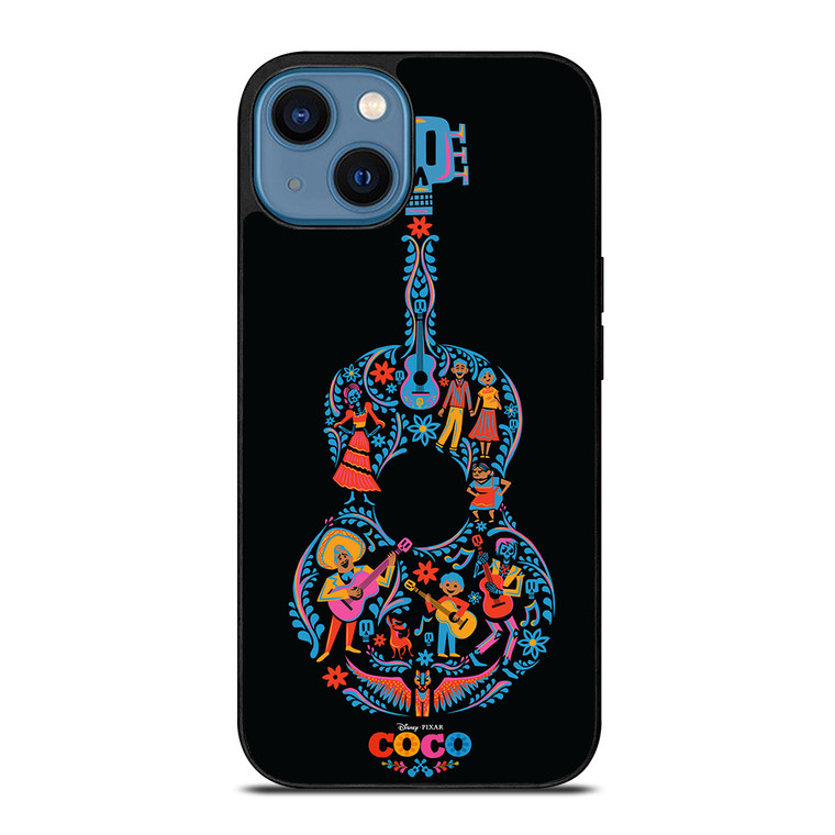 COCO GUITAR STRING iPhone 14 Case Cover