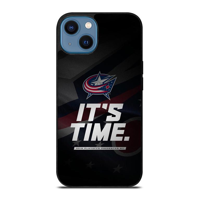 COLUMBUS BLUE JACKETS ITS TIME iPhone 14 Case Cover