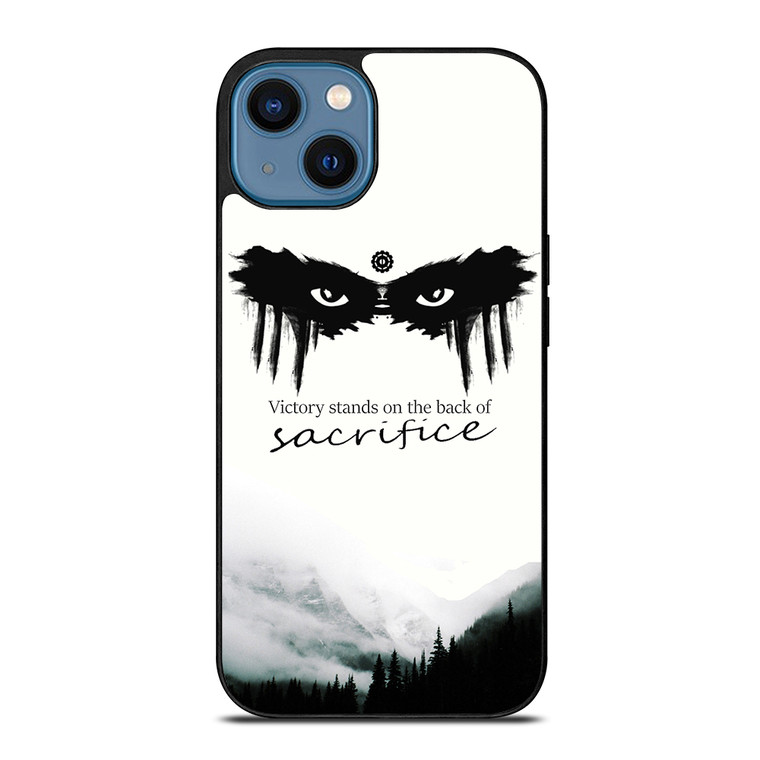 COMMANDER LEXA THE 100 EYES iPhone 14 Case Cover