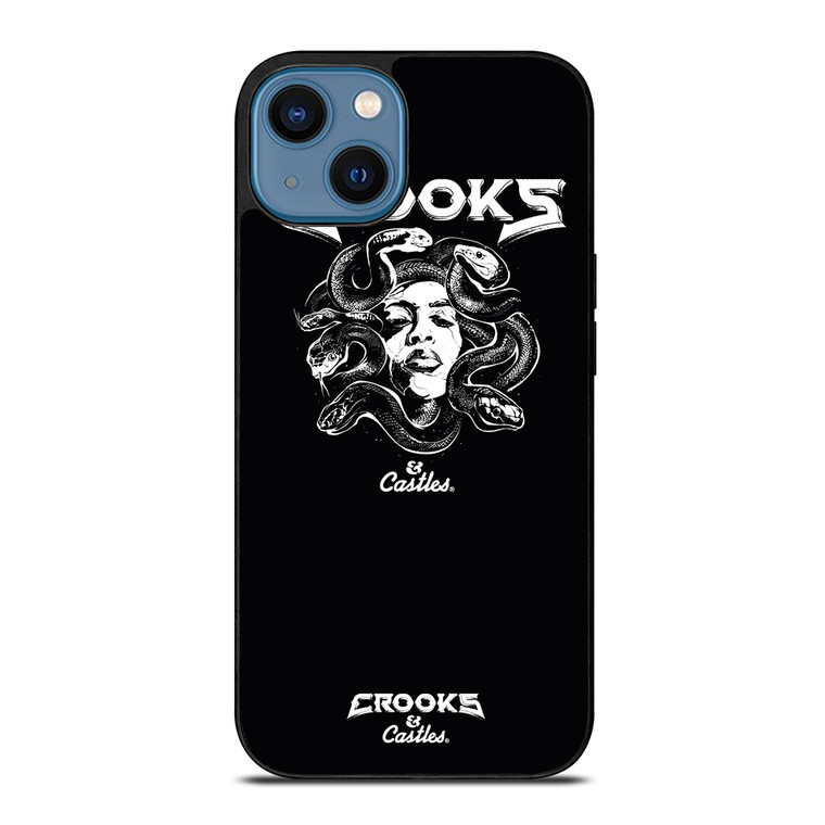 CROOKS AND CASTLES MEDUSA iPhone 14 Case Cover