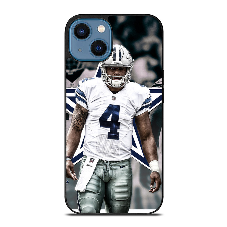 DAK PRESCOTT COWBOYS QB4 iPhone 14 Case Cover