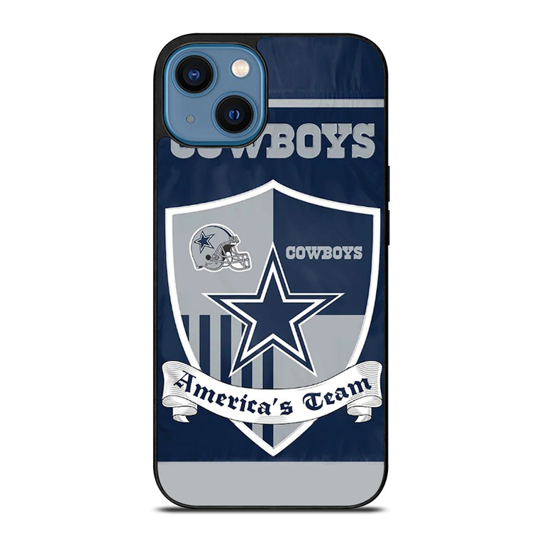 DALLAS COWBOYS AMERICA'S TEAM iPhone 14 Case Cover