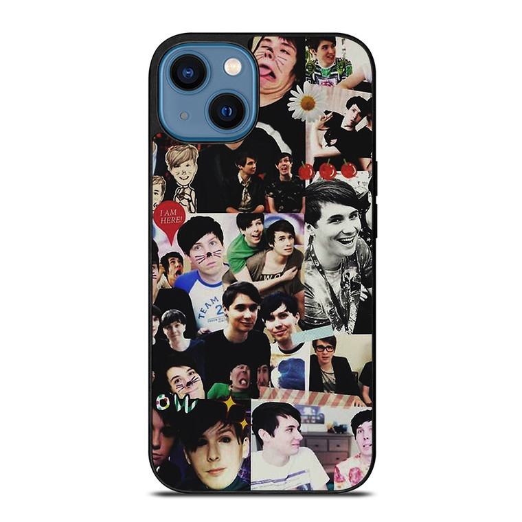 DAN AND PHIL COLLAGE 2 iPhone 14 Case Cover