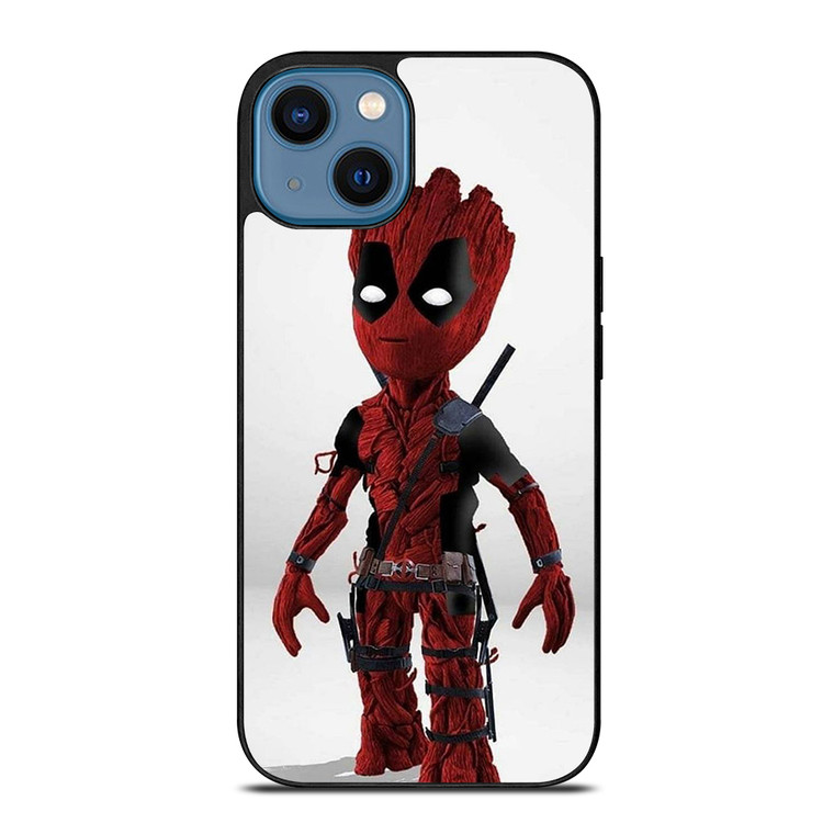 DEADPOOL BABY GROOT iPhone 14 Case Cover