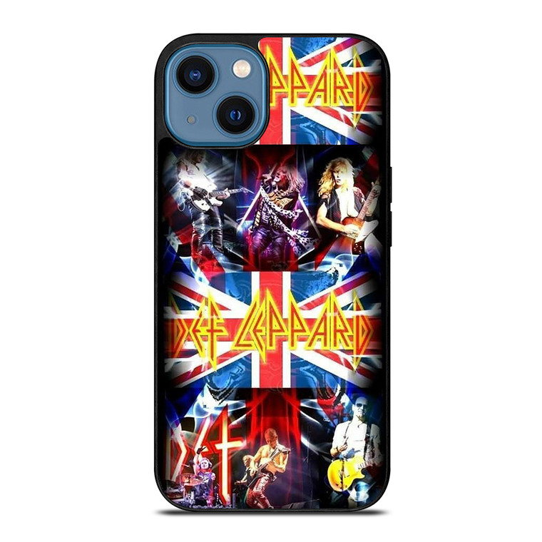 DEF LEPPARD MEMBERS iPhone 14 Case Cover