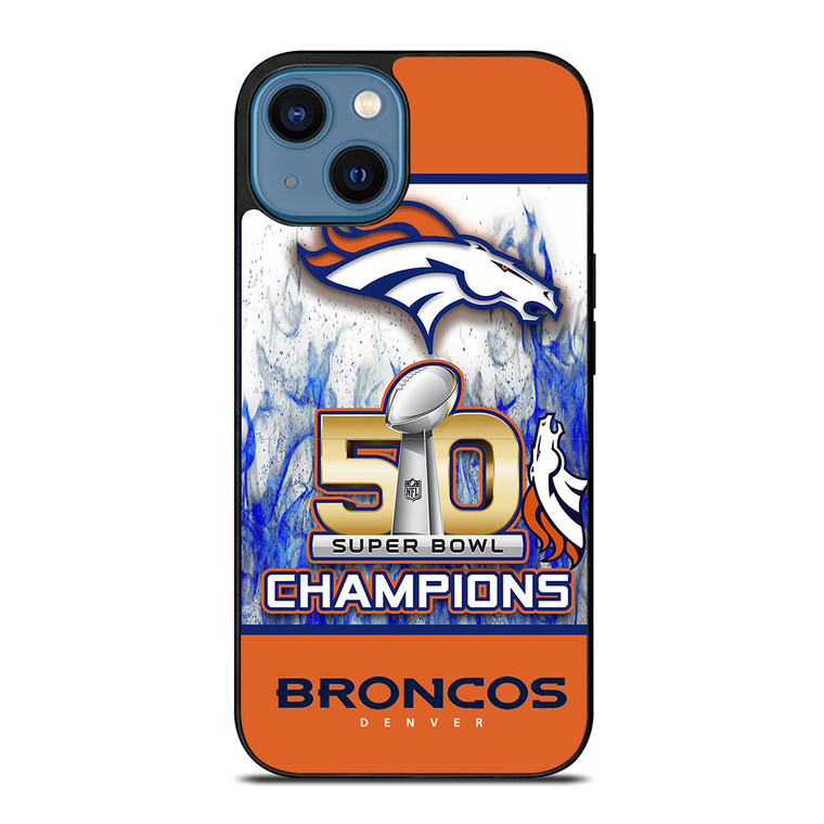 DENVER BRONCOS CHAMPIONS iPhone 14 Case Cover