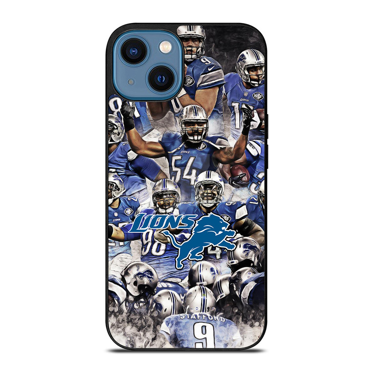 DETROIT LIONS PLAYER iPhone 14 Case Cover