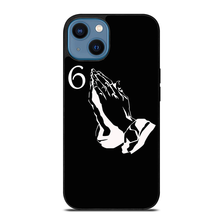 DRAKE PRAYING HANDS iPhone 14 Case Cover