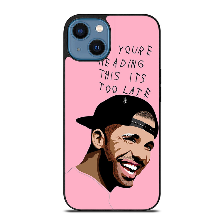 DRAKE RAPPER PINK iPhone 14 Case Cover