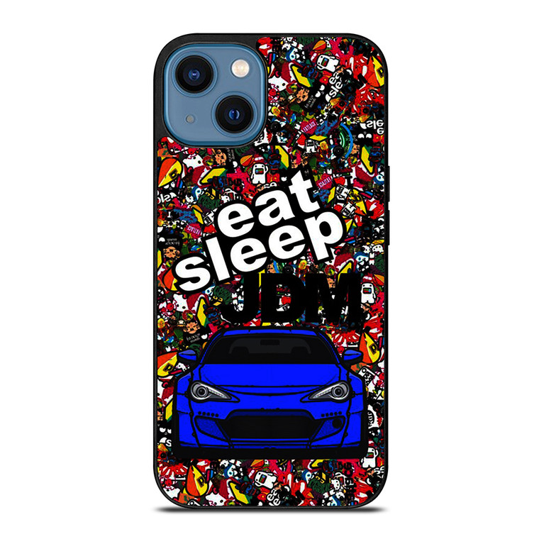 EAT SLEEP JDM CAR iPhone 14 Case Cover
