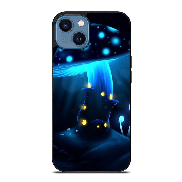 FANTASIA BLUE MUSHROOM iPhone 14 Case Cover