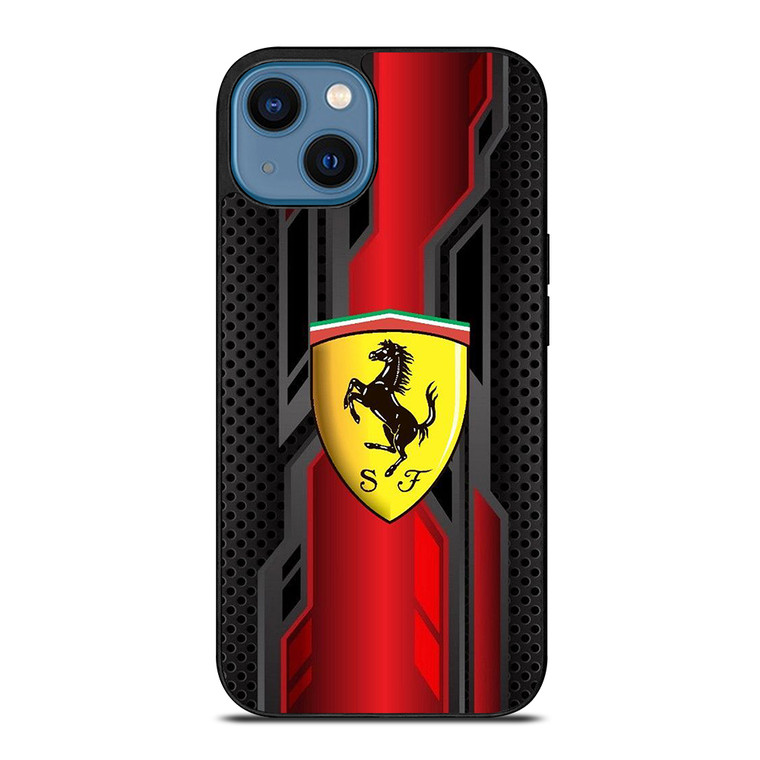 FERRARI RED LOGO iPhone 14 Case Cover