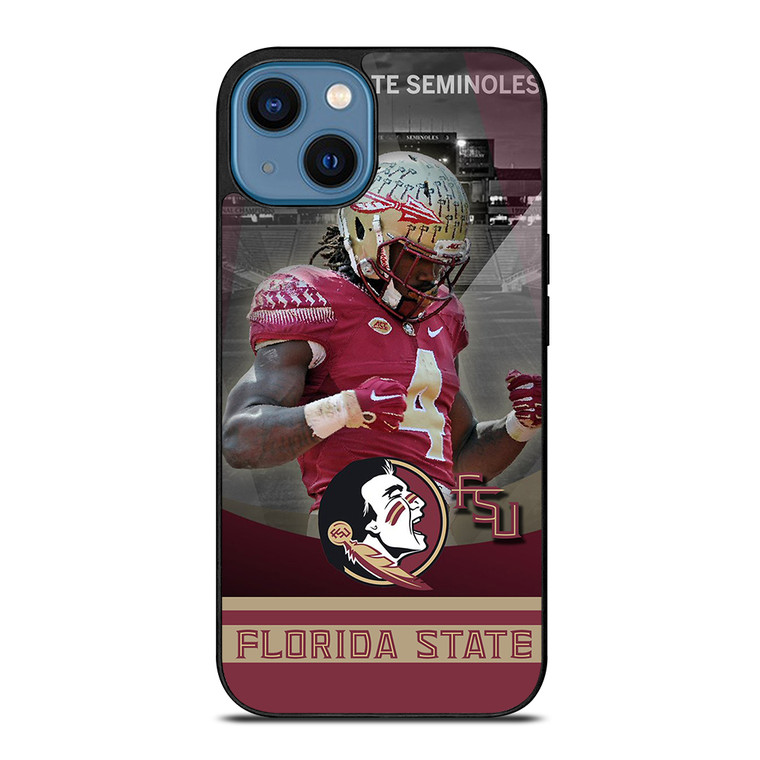 FLORIDA STATE FSU SEMINOLES iPhone 14 Case Cover