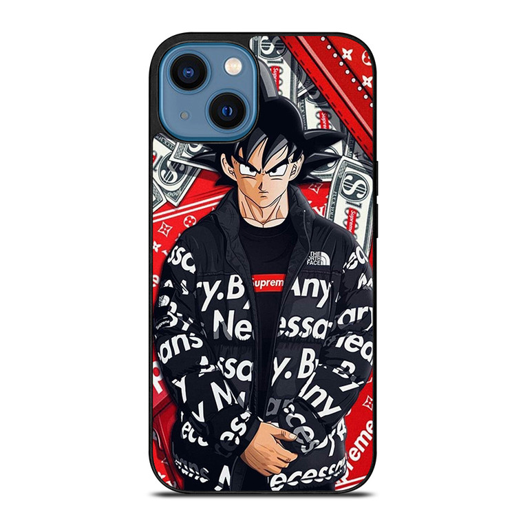 GOKU DRAGON BALL DOLLAR iPhone 14 Case Cover