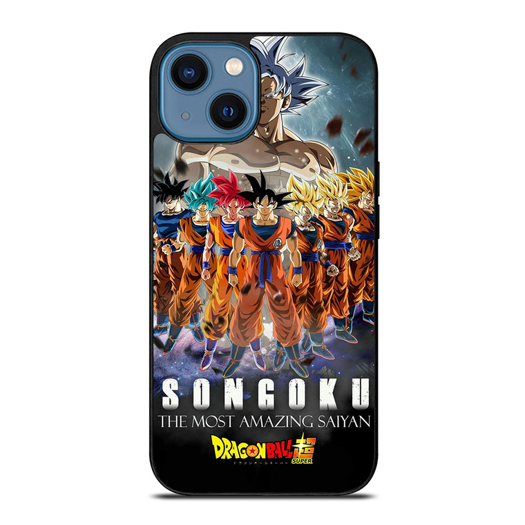 GOKU DRAGON BALL SUPER SAIYAN iPhone 14 Case Cover