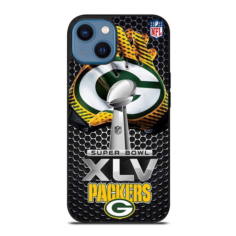 GREEN BAY PACKERS SUPER BOWL XLV iPhone 14 Case Cover