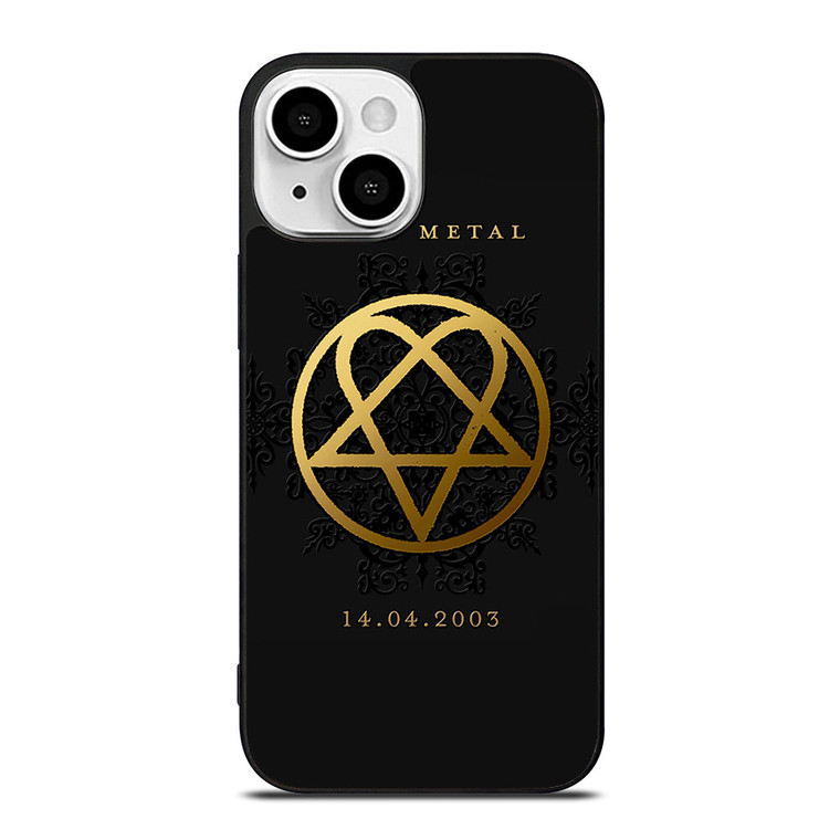 HIM BAND GOLD LOGO iPhone 13 Mini Case Cover