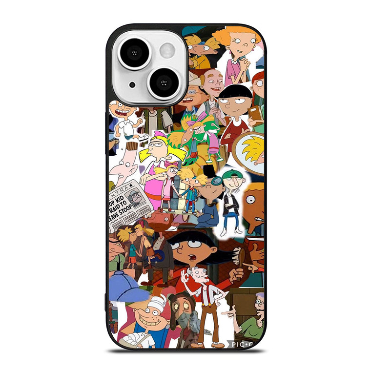 HEY ARNOLD COLLAGE iPhone 13 Mini Case Cover