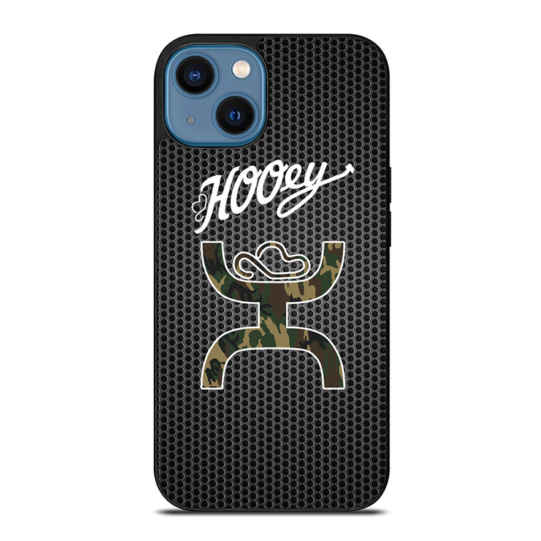 HOOEY METAL CAMO LOGO iPhone 14 Case Cover