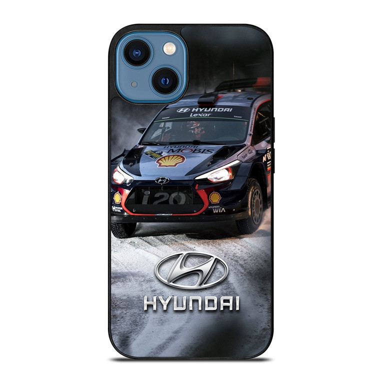 HYUNDAI RACING CAR LOGO iPhone 14 Case Cover