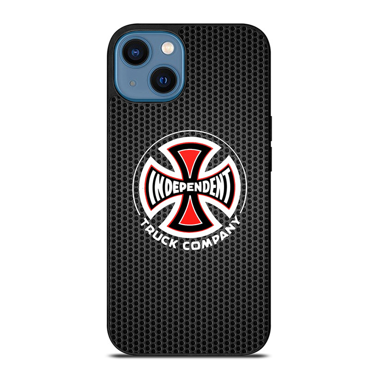 INDEPENDENT TRUCK COMPANY METAL LOGO iPhone 14 Case Cover INDEPENDENT TRUCK COMPANY METAL LOGO iPhone 14 Case Cover
