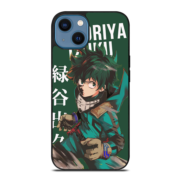 IZUKU MIDORIYA DEKU MY HERO ACADEMIA iPhone 14 Case Cover