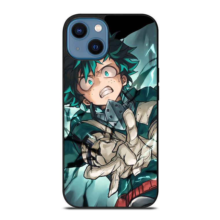 IZUKU MIDORIYA MY HERO ACADEMIA ANIME iPhone 14 Case Cover