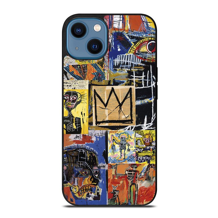 JEAN MICHEL BASQUIAT ART 3 iPhone 14 Case Cover