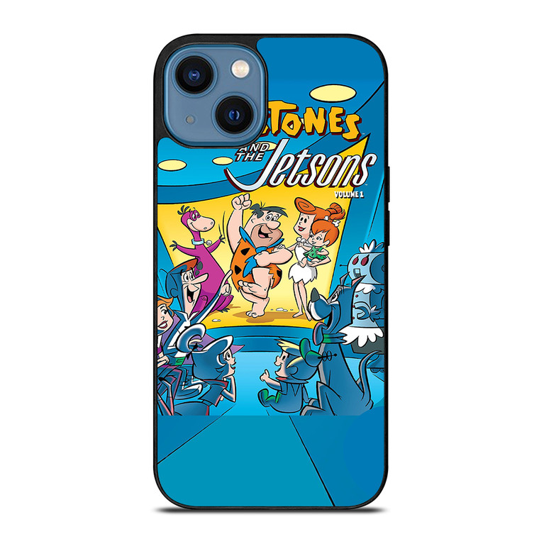JETSONS MEET FLINTSTONES iPhone 14 Case Cover
