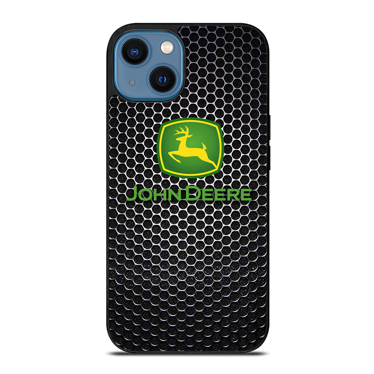 JOHN DEERE METAL LOGO iPhone 14 Case Cover