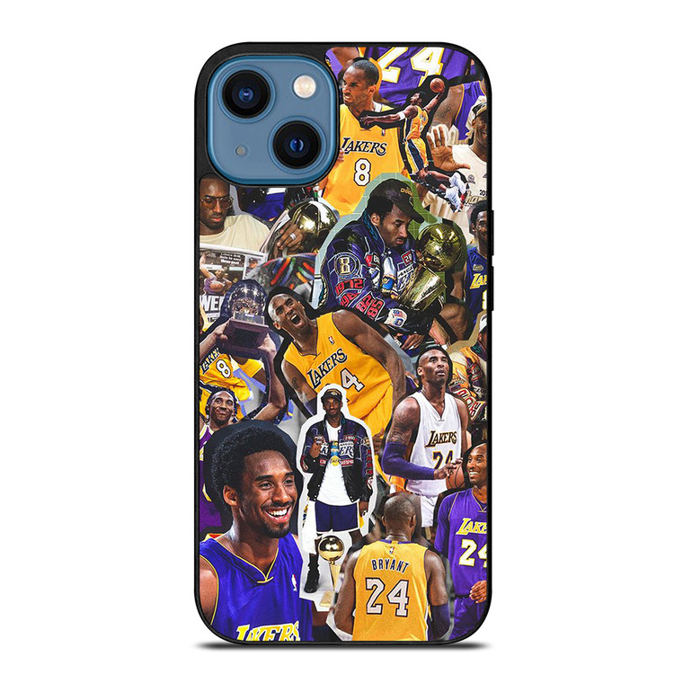 KOBE BRYANT COLLAGE iPhone 14 Case Cover KOBE BRYANT COLLAGE iPhone 14 Case Cover