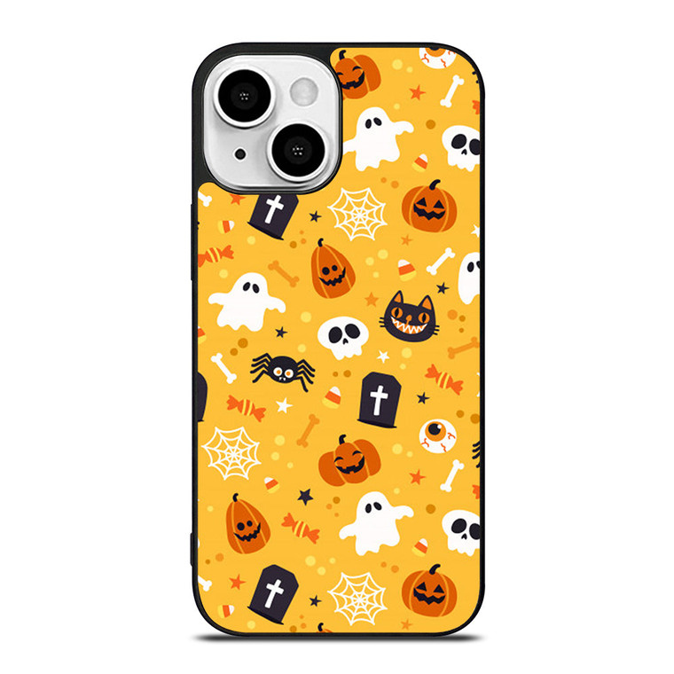 HALLOWEEN PATTERN CUTE iPhone 13 Mini Case Cover HALLOWEEN PATTERN CUTE iPhone 13 Mini Case Cover