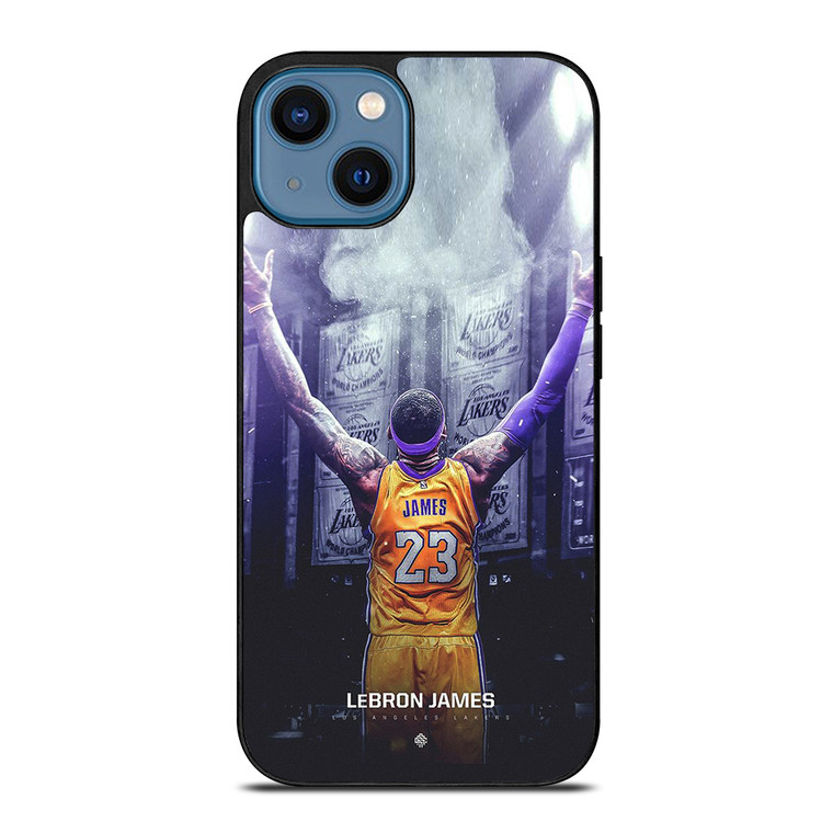 LEBRON JAMES LA LAKERS iPhone 14 Case Cover
