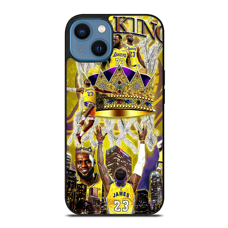 LEBRON JAMES THE KING iPhone 14 Case Cover